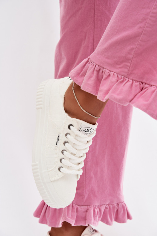 Zapatos de ocio con una plataforma O`NEILL SPINNA C ENOMEN LOEN 90261009.02A el color blanco