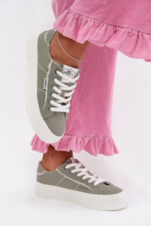 Zapatos de ocio con una plataforma O`NEILL SPINNA C ENOMEN LOEN 90261009.05Z color verde