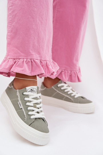 Zapatos de ocio con una plataforma O`NEILL SPINNA C ENOMEN LOEN 90261009.05Z color verde 2