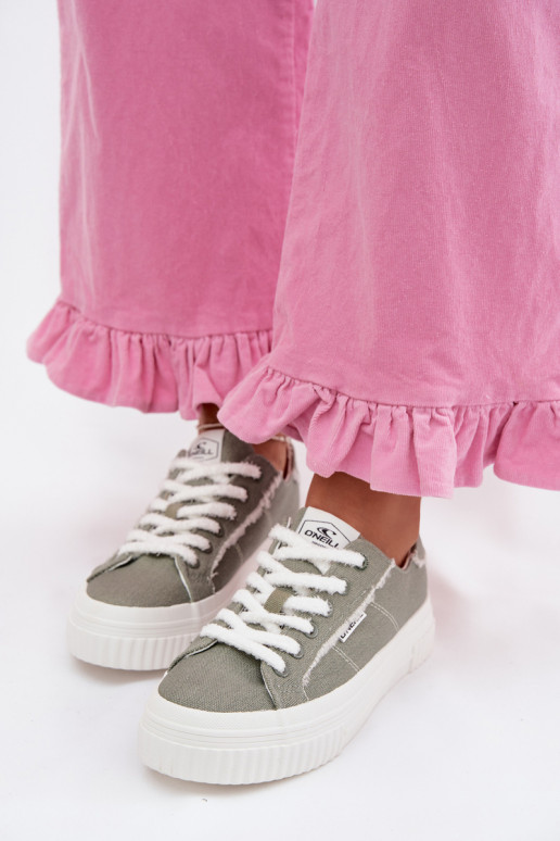 Zapatos de ocio con una plataforma O`NEILL SPINNA C ENOMEN LOEN 90261009.05Z color verde