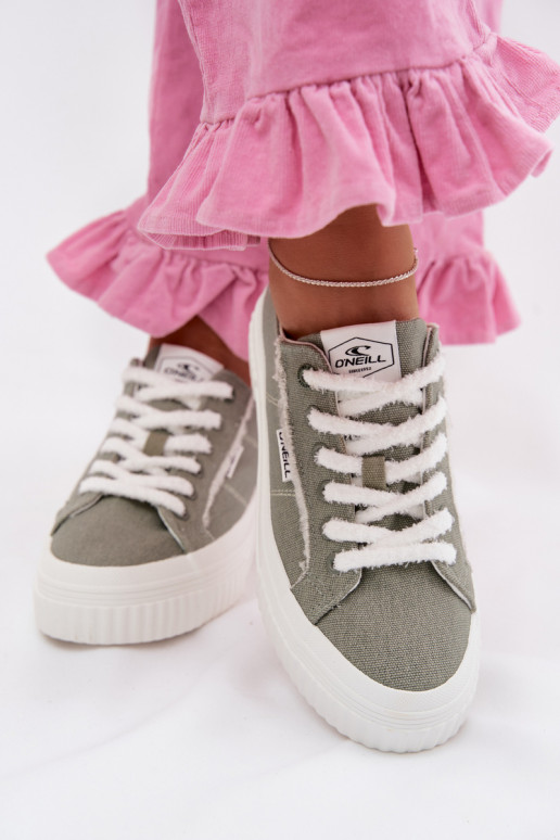 Zapatos de ocio con una plataforma O`NEILL SPINNA C ENOMEN LOEN 90261009.05Z color verde