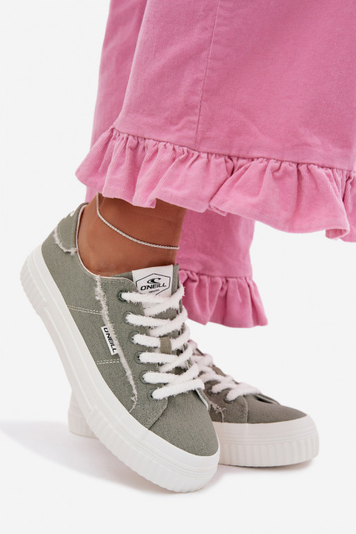 Zapatos de ocio con una plataforma O`NEILL SPINNA C ENOMEN LOEN 90261009.05Z color verde