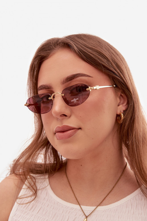 Gafas de sol Femenino Rosa oscuro