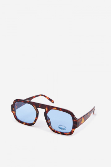 Femenino Gafas de solFiltrem UV marrón-color azul