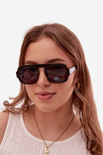 Gafas de sol para mujer negras con filtro UV 2