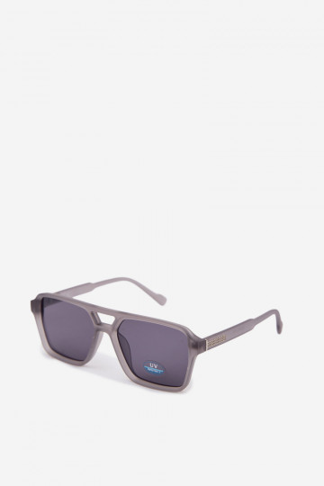 Gafas de sol Femenino Ze color platam Detalem color gris
