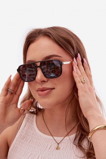 Gafas de sol FemeninoFiltrem UV de color negro 2