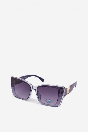 Gafas de sol Femenino Ojo de gato azul oscuro