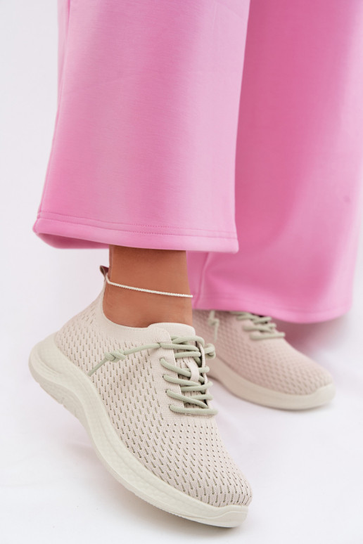  zapatillas Femenino beige Carmivelle