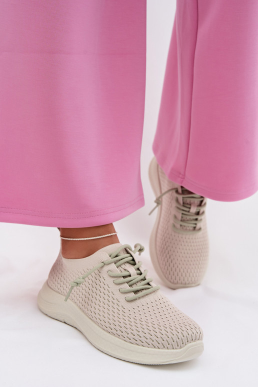  zapatillas Femenino beige Carmivelle