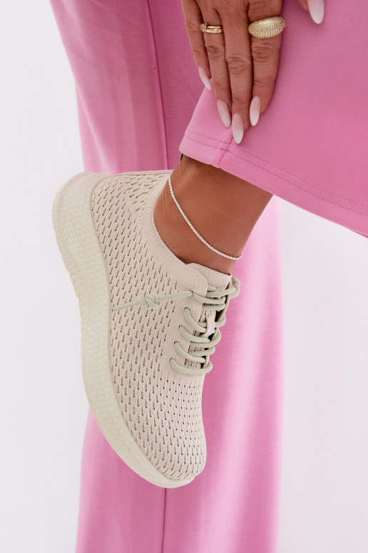  zapatillas Femenino beige Carmivelle