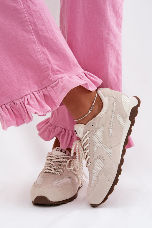 Piel de gamuza Zapatillas modelo zapatos. Femenino MK61-0705 color gris