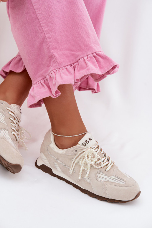 Piel de gamuza Zapatillas modelo zapatos. Femenino MK61-0705 color gris