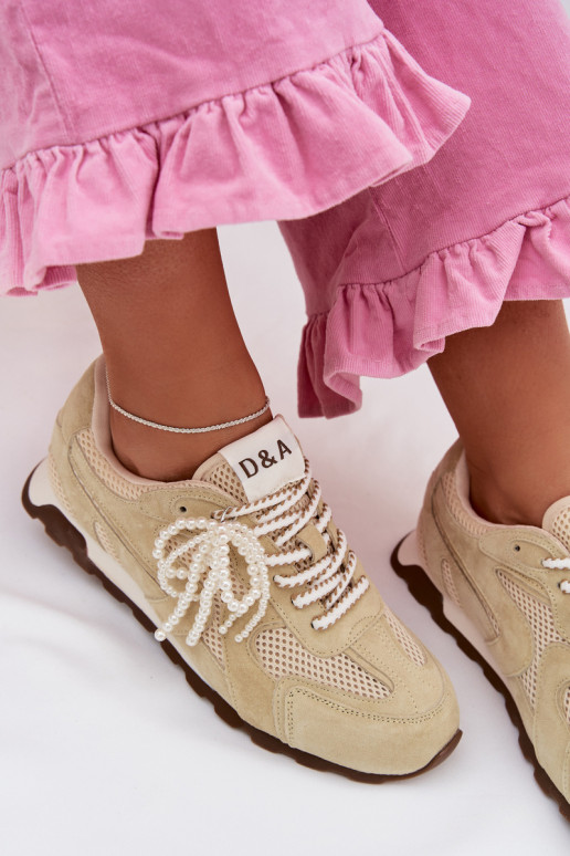 Piel de gamuza Zapatillas modelo zapatos. Femenino MK61-0705 verde claro