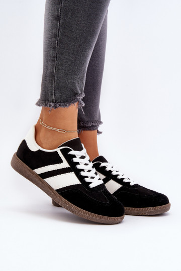 baja de las mujeres Zapatillas modelo zapatos. zapatillas de color negro Eudiopis 2