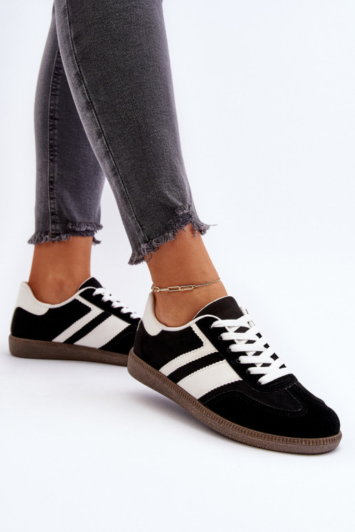 baja de las mujeres Zapatillas modelo zapatos. zapatillas de color negro Eudiopis