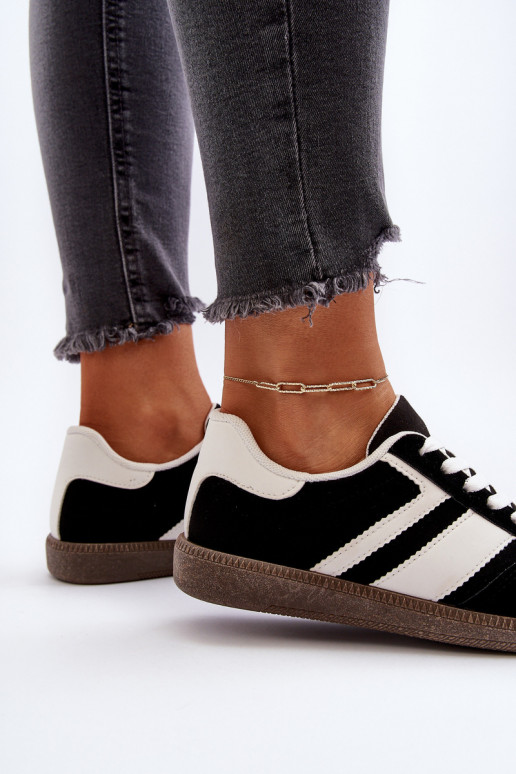 baja de las mujeres Zapatillas modelo zapatos. zapatillas de color negro Eudiopis