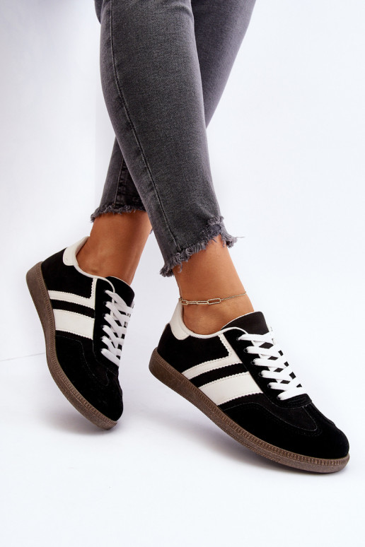 baja de las mujeres Zapatillas modelo zapatos. zapatillas de color negro Eudiopis