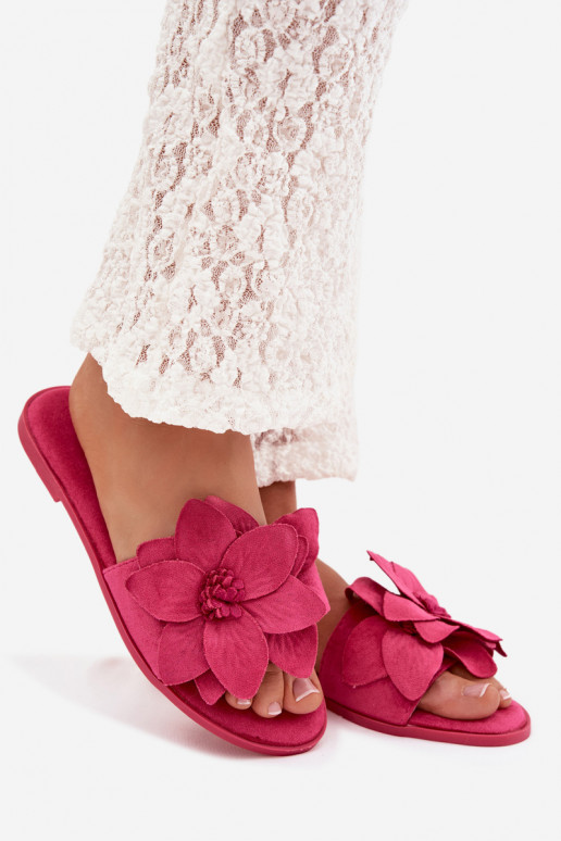 isósceles zapatillas de mujer Con decoracionesi con motivos floralesami color rosa Elzoria