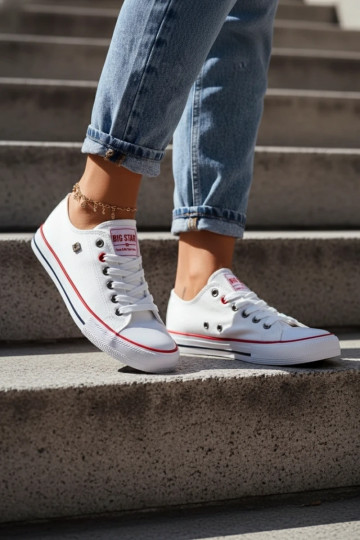 Zapatos casual Big Star blancos T274022 2
