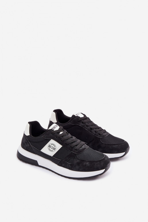 zapatillas Zapatillas modelo zapatos. para los hombres Big Star TT174352 de color negro