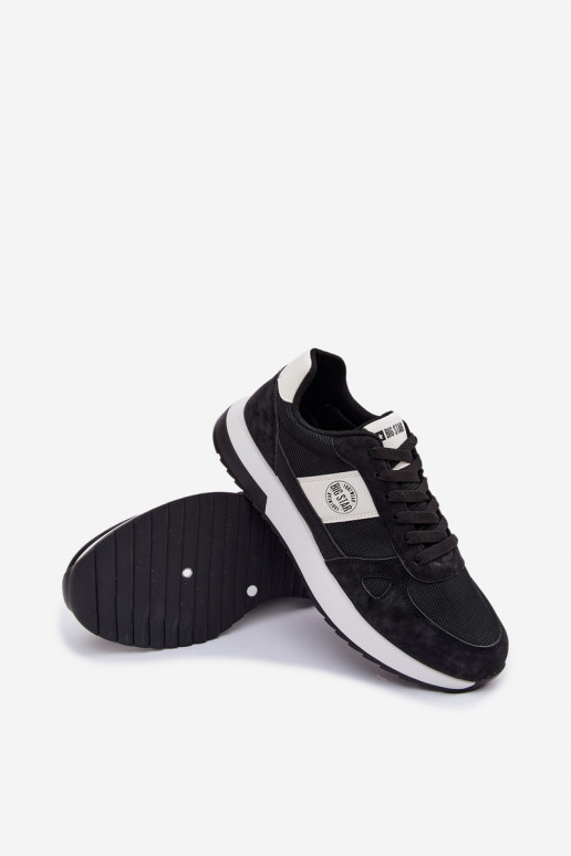 zapatillas Zapatillas modelo zapatos. para los hombres Big Star TT174352 de color negro