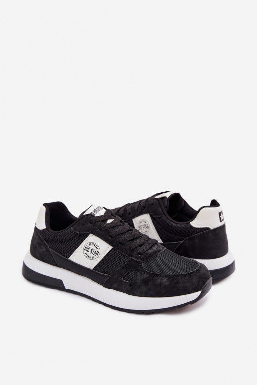 zapatillas Zapatillas modelo zapatos. para los hombres Big Star TT174352 de color negro