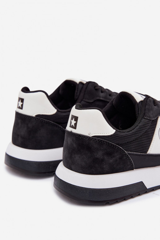 zapatillas Zapatillas modelo zapatos. para los hombres Big Star TT174352 de color negro