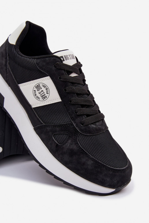 zapatillas Zapatillas modelo zapatos. para los hombres Big Star TT174352 de color negro