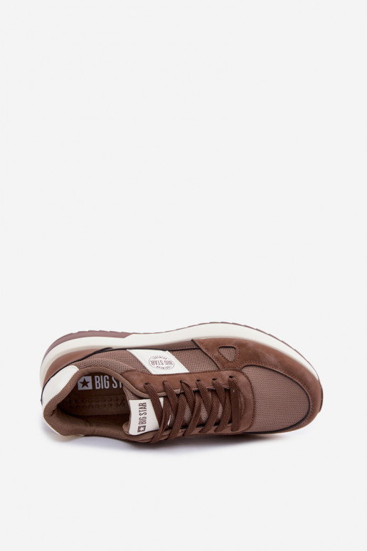 zapatillas Zapatillas modelo zapatos. para los hombres Big Star TT174353 color marrón