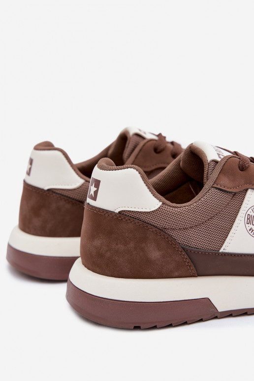 zapatillas Zapatillas modelo zapatos. para los hombres Big Star TT174353 color marrón