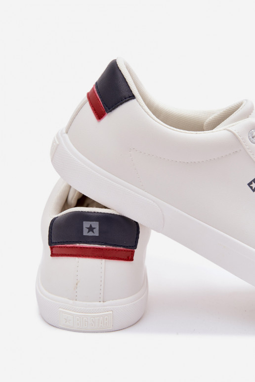 para los hombres zapatos casuales de cuero ecológico Big Star TT174001 el color blanco