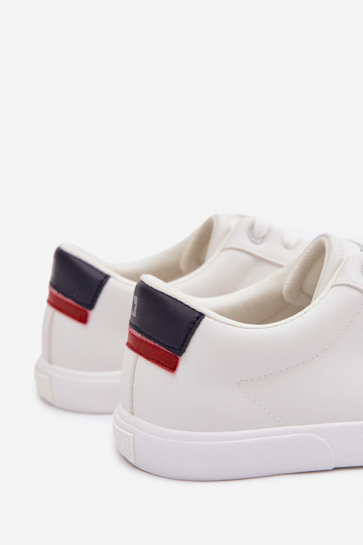 para los hombres zapatos casuales de cuero ecológico Big Star TT174001 el color blanco