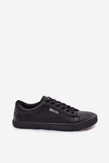 Zapatos casuales para hombre de cuero sintético Big Star TT174002 color negro 2