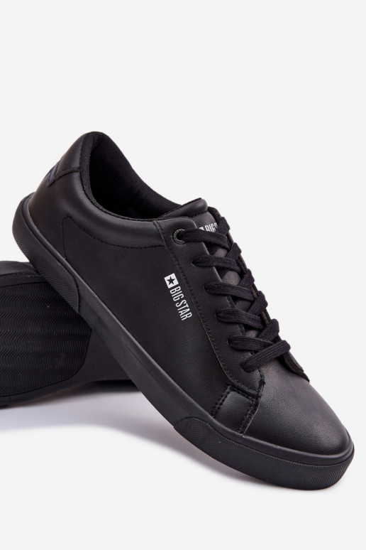 para los hombres zapatos casuales de cuero ecológico Big Star TT174002 de color negro