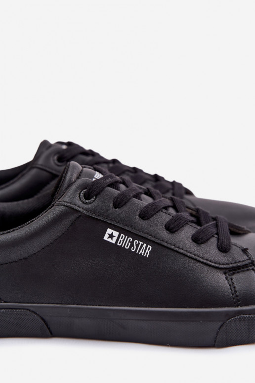 para los hombres zapatos casuales de cuero ecológico Big Star TT174002 de color negro