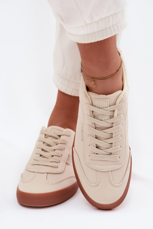 Zapatillas modelo zapatos. Femenino  Big Star TT274358 beige