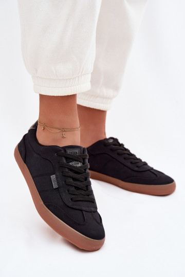 Zapatillas modelo zapatos. Femenino  Big Star TT274356 de color negro