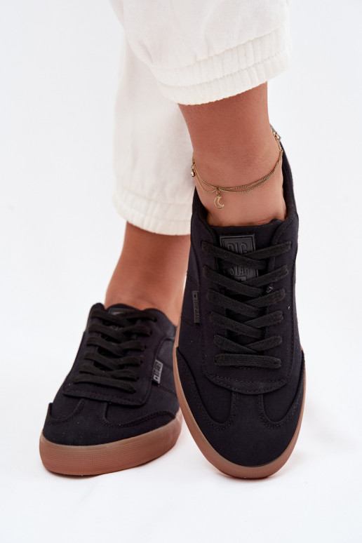 Zapatillas modelo zapatos. Femenino  Big Star TT274356 de color negro