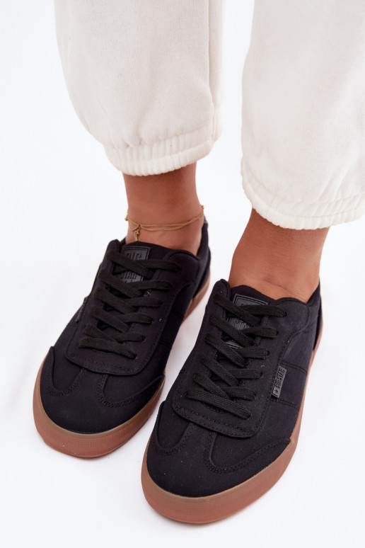 Zapatillas modelo zapatos. Femenino  Big Star TT274356 de color negro