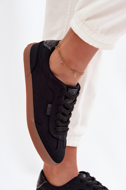 Zapatillas modelo zapatos. Femenino  Big Star TT274356 de color negro