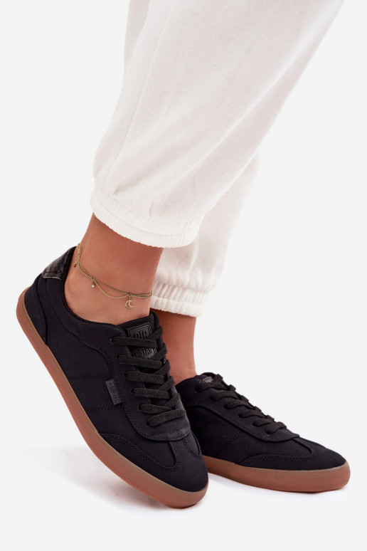 Zapatillas modelo zapatos. Femenino  Big Star TT274356 de color negro