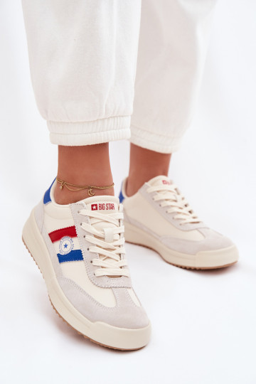 Zapatillas modelo zapatos. Femenino Big Star TT274161 beige 2