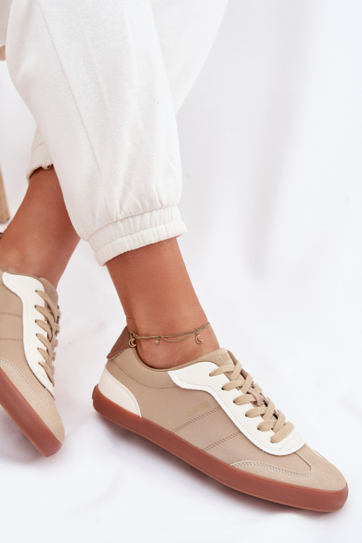 Zapatillas modelo zapatos. Femenino Big Star TT274420 beige