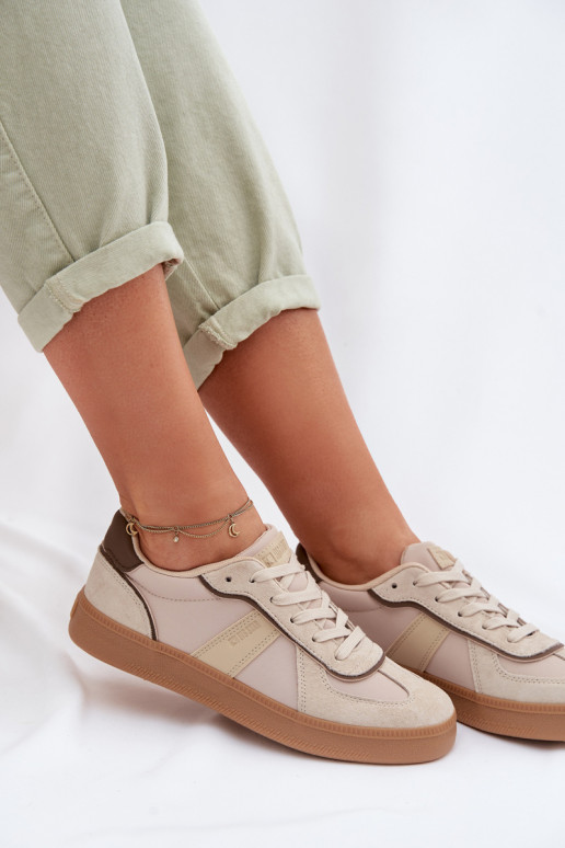 Zapatillas modelo zapatos. Femenino Big Star TT274174 beige