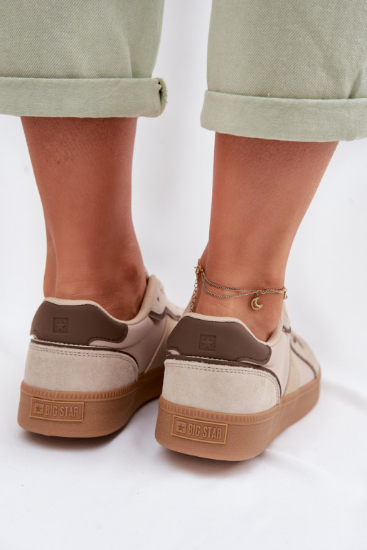 Zapatillas modelo zapatos. Femenino Big Star TT274174 beige