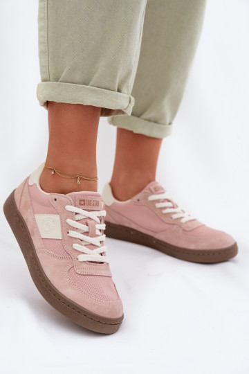 Zapatillas deportivas de mujer Big Star TT274175 color rosa 2