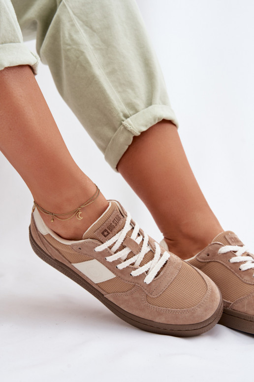 Zapatillas modelo zapatos. Femenino Big Star TT274177 color marfil