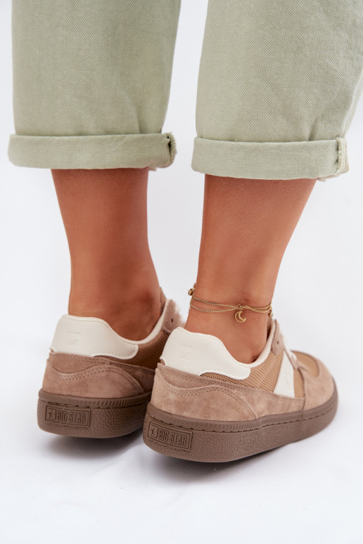 Zapatillas modelo zapatos. Femenino Big Star TT274177 color marfil