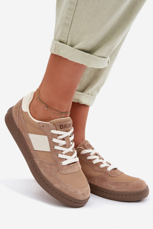 Zapatillas modelo zapatos. Femenino Big Star TT274177 color marfil